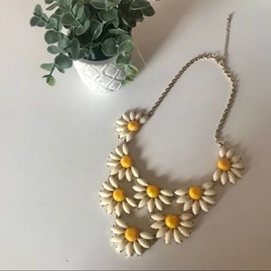Daisies Statement Necklace